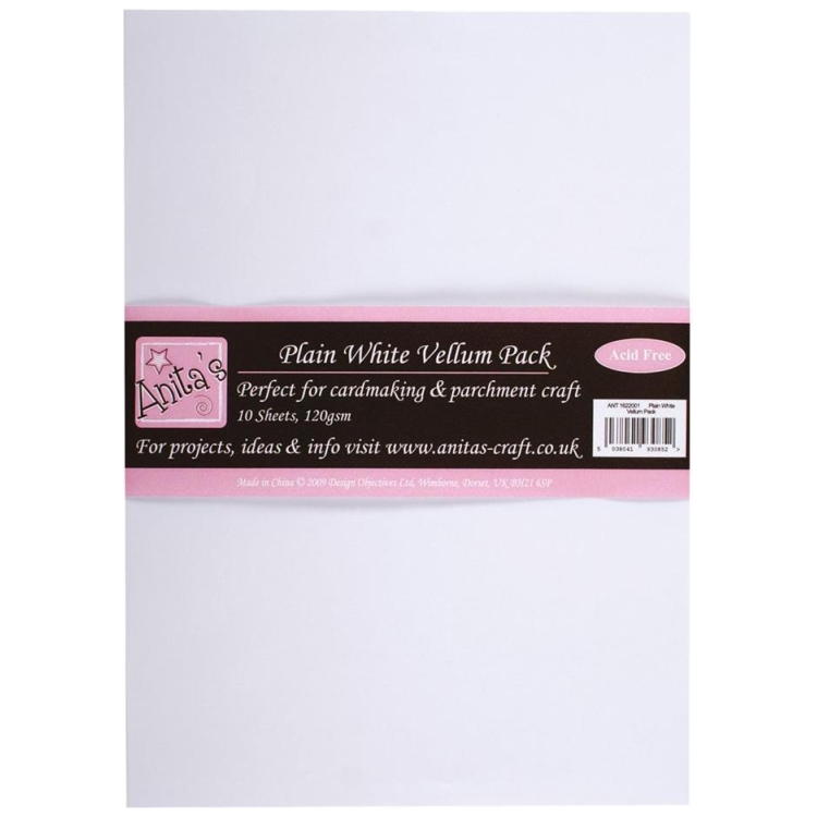ant 1622001 DOCRAFTS PARCHMENT PAPER A4 WHITE, 10 SHEETS - ANT 1622001 - Image 1