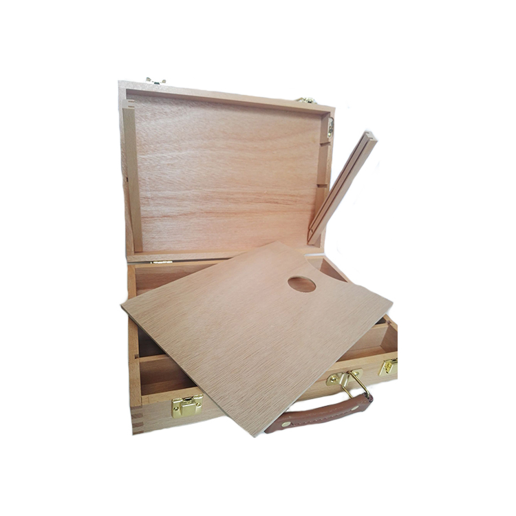 jpeg.psd_0010_160270 SONNET WOODEN BOX FOR BRUSHES AND PAINTS 32/24/7.2 CM. - Image 1