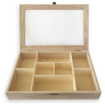 NEWART WOODEN DECORATION BOX - 30/20/5 - AS-WB92