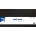 JOY CRAFTS KRAFT PAPER BLACK 15/30.5, 300 G - 8089/0244