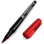 SAKURA COLORING BRUSH PEN RED - XSB#19