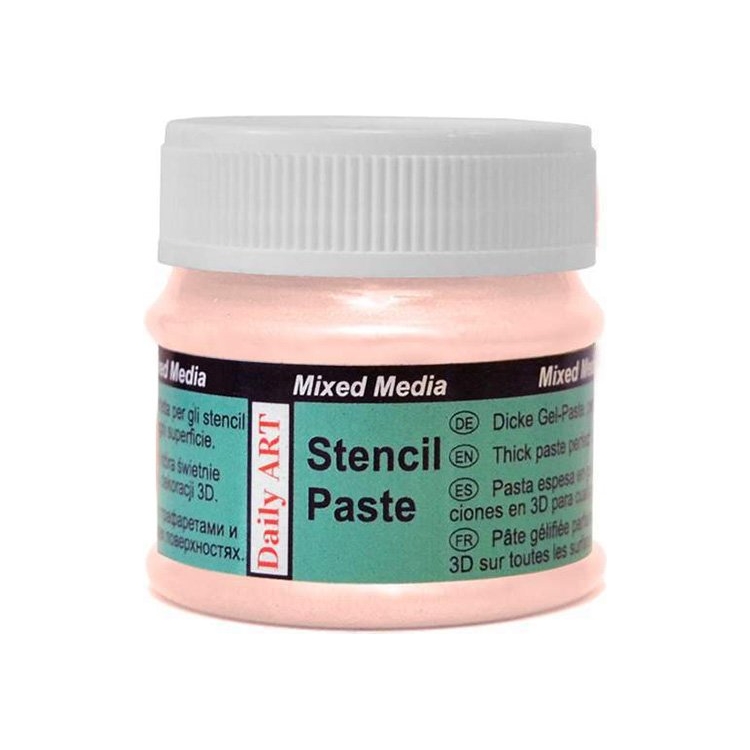 DAILY ART STENCIL PASTE 50ML - PEARL SALMON 17703226 - Image 1