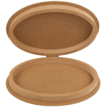 ARTS MDF OVAL BOX - 2015 MI