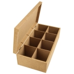 ARTS MDF TEA BOX 8 COMPARTMENTS - Image 2