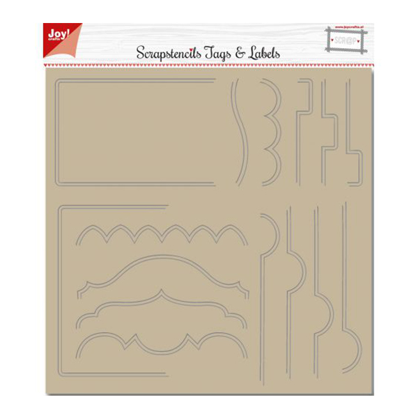 6002-0883 JOY CRAFTS EMBOSSING TEMPLATE - 6002/0883 - Image 1