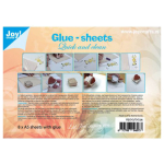 JOY CRAFTS GLUE - SHEETS 8 X A5 - 6500/0034