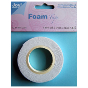 JOY CRAFTS DOUBLE-SIDED ADHESIVE TAPE 1 MM X 12 MM, 2 M