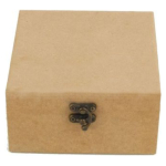 ARTS MDF JEWELRY BOX WITH LID 13/13/7 - 13137 M - Image 2