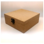 ARTS MDF JEWELRY BOX WITH PARTITIONS 16/16/7 CM - 16167PR