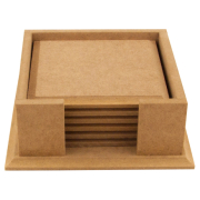 ARTS MDF COASTERS - MAKES 6PCS. - 9595RP