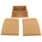 ARTS MDF COASTERS - MAKES 6PCS. - 9595RP - Image 2
