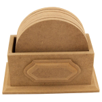 ARTS MDF COASTERS WITH NAMEPLATE - 95FFT