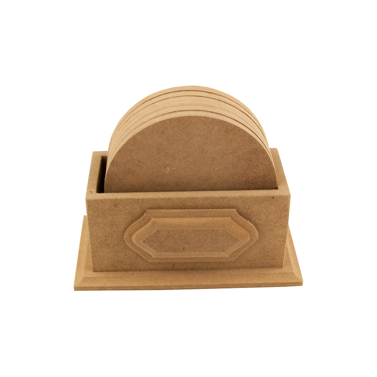 95FT_02 ARTS MDF COASTERS WITH NAMEPLATE - 95FFT - Image 1