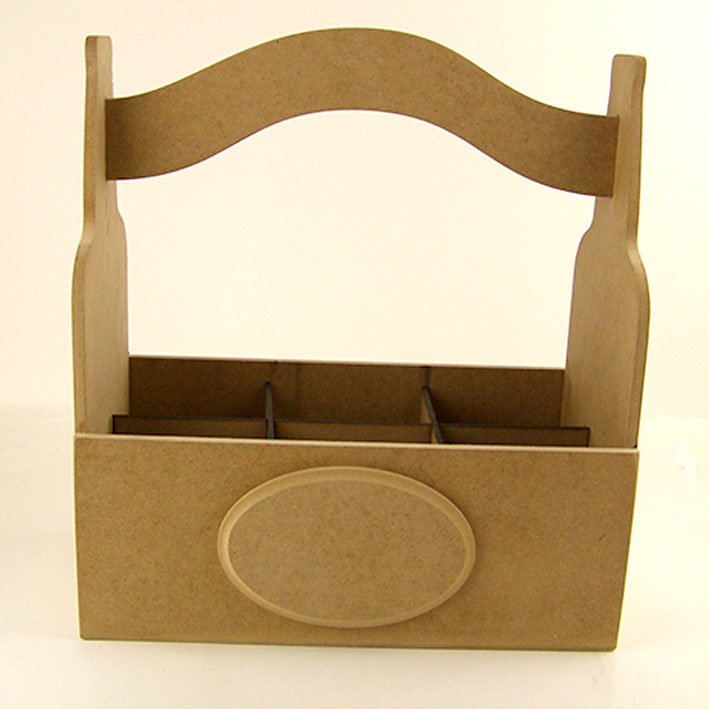 B2714_3 ARTS MDF BEER CRATE - B2714 - Image 1