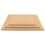 ARTS MDF WATCH BASE 20/20 CM. - CLK20
