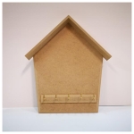 ARTS MDF KEY HOUSE WITH 5 HOOKS - K04