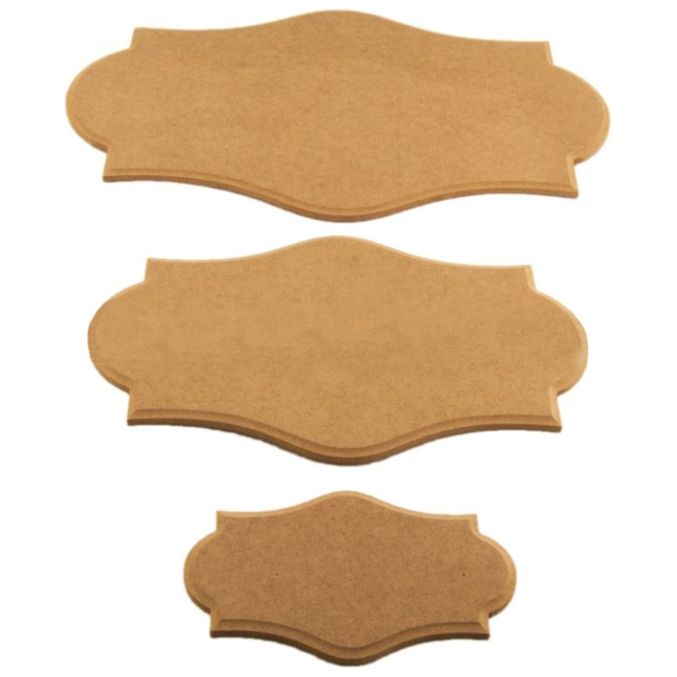 rp09-2 ARTS MDF PANELS FOR DECORATION 3 PIECES - RP09 - Image 1