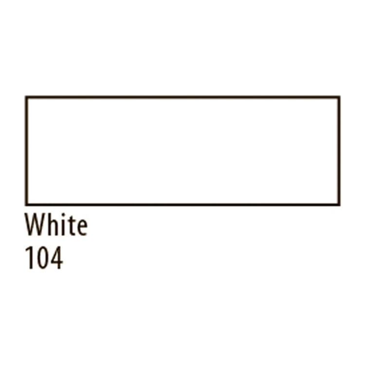 silk 104 DECOLA ACRYLIC PAINT FOR SILK 50 ML. -WHITE - Image 1