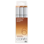 COPIC SKETCH SET - 3 COLORS BLENDING TRIO 6