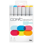 COPIC SKETCH SET - 6 COLORS PERFECT PRIMARIES