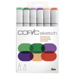 COPIC SKETCH SET - 6 COLORS SECONDARY TONES