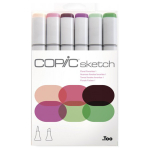 COPIC SKETCH SET - 6 COLORS FLORAL FAVORITE 1