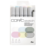 COPIC SKETCH SET - 6 COLORS BLENDING BASIC