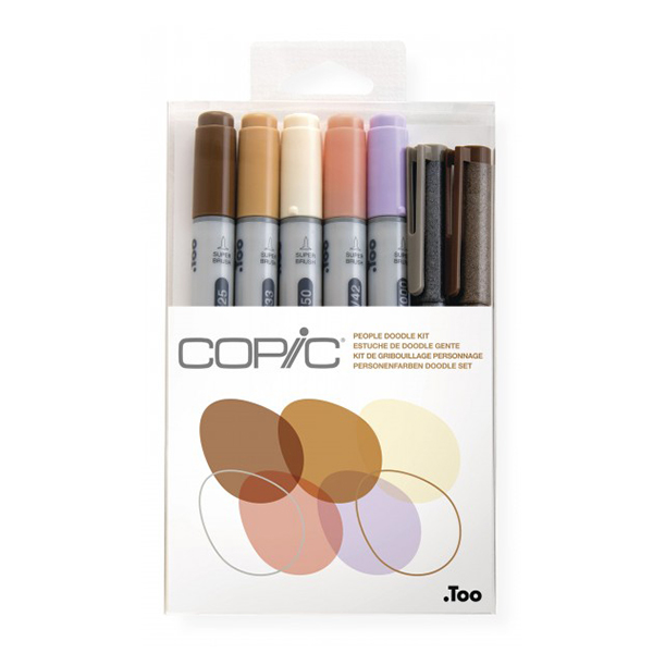 227671 COPIC DOODLE KIT PEOPLE - Image 1