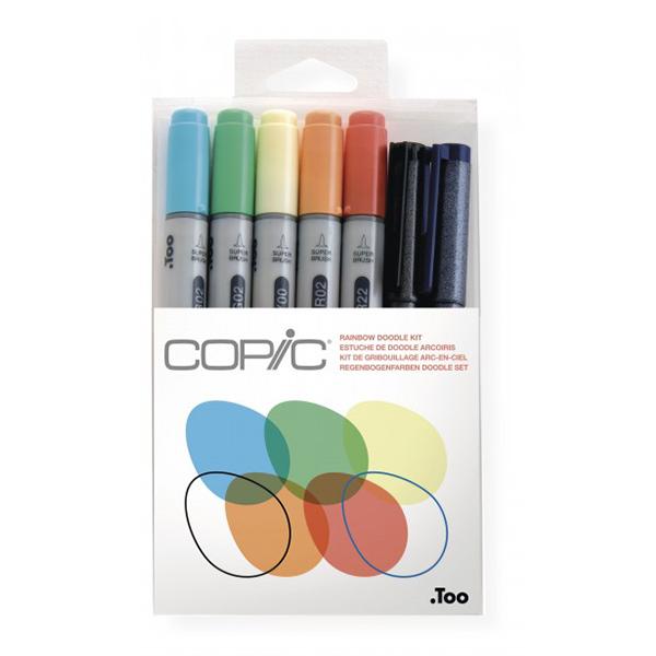 227673 COPIC DOODLE KIT RAINBOW - Image 1
