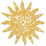 SIZZIX THINLITS CUT PUNCHES - INTRICATE SUN