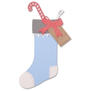 SIZZIX THINLITS CUTTING DIES - CHRISTMAS STOCKING