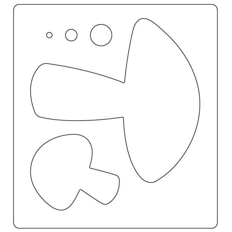 SIZZIX BIGZ CUTTING DIES - TOADSTOOLS - Image 2