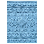 SIZZIX FOLDERS FOR EMBOSSING 3D - FOLK AND PATTERN