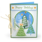 SIZZIX FRAMELITS CUT DIES - WINTER TREES