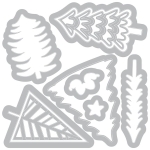 SIZZIX FRAMELITS CUT DIES - WINTER TREES - Image 2