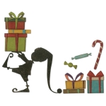 SIZZIX THINLITS CUTTING DIES - SANTA'S HELPER