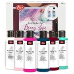 VIVA DÉCOR ACRYLIC PAINTS BERRY LOVE 6 X 28 ML - 800270213