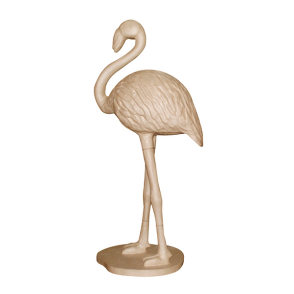 940013 DECOPATCH FLAMINGO 100 CM PAPIER-MÂCHÉ - XLA13O - Image 1