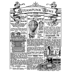 STAMPERIA MIXED MEDIA STAMPS - RUBBER STAMPS WTKAT08