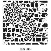 CADENCE REUSABLE TEMPLATE 45/45 CM. GCS-003