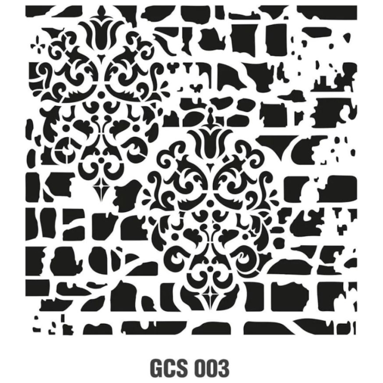 gcs-003 CADENCE REUSABLE TEMPLATE 45/45 CM. GCS-003 - Image 1