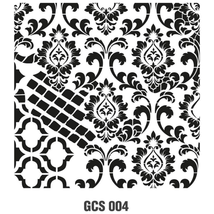 gcs-004 CADENCE REUSABLE TEMPLATE 45/45 CM. GCS-004 - Image 1
