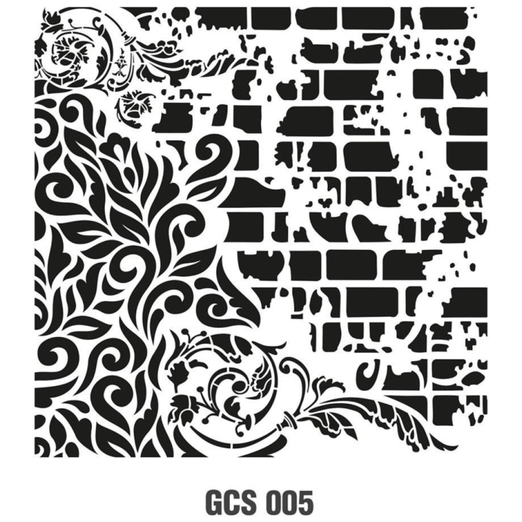 gcs-005 CADENCE REUSABLE TEMPLATE 45/45 CM. GCS-005 - Image 1