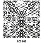 CADENCE REUSABLE TEMPLATE 45/45 CM. GCS-006