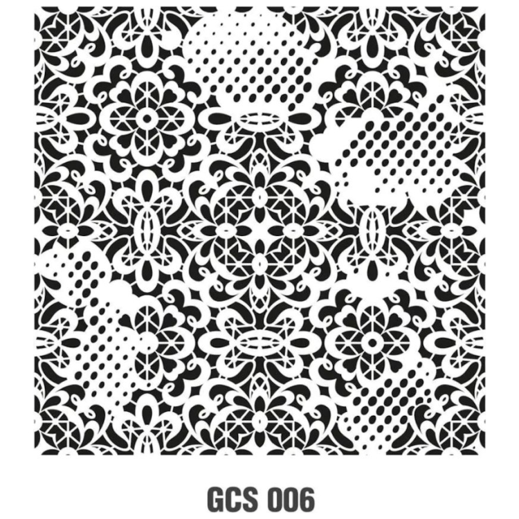 CADENCE REUSABLE TEMPLATE 45/45 CM. GCS-006 - Image 1