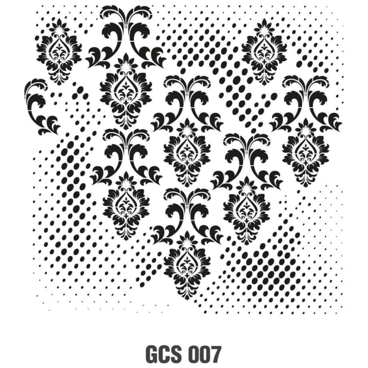 CADENCE REUSABLE TEMPLATE 45/45 CM. GCS-007 - Image 1
