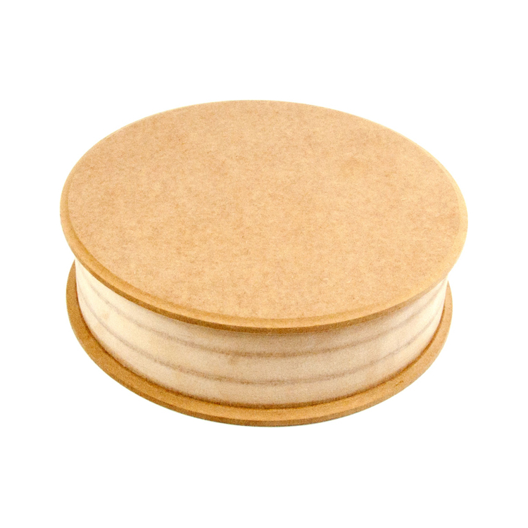 ARTS MDF ROUND BOX - FLAT LID - 150 MM - Image 2