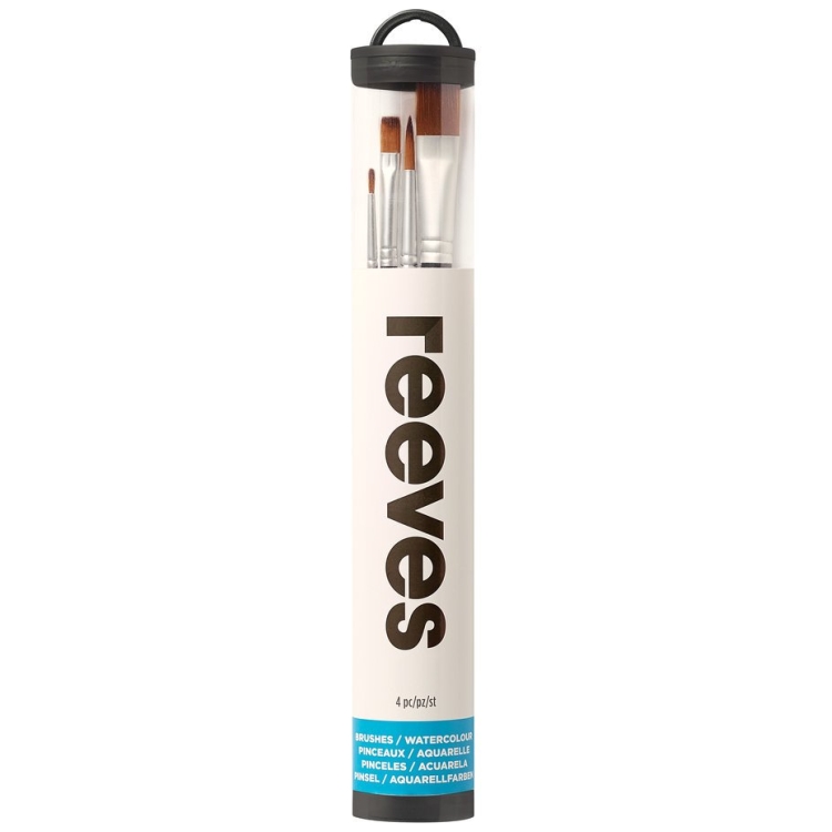 REEVES BRUSHES SYNTHETIC SET 4 PCS. - 8210515 - Image 1