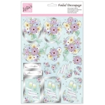 DOCRAFTS DECOUPAGE STICKERS - WEDDED BLISS ANT 169917