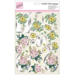 DOCRAFTS DECOUPAGE STICKERS - BEAUTIFUL BLOOMS ANT 169923